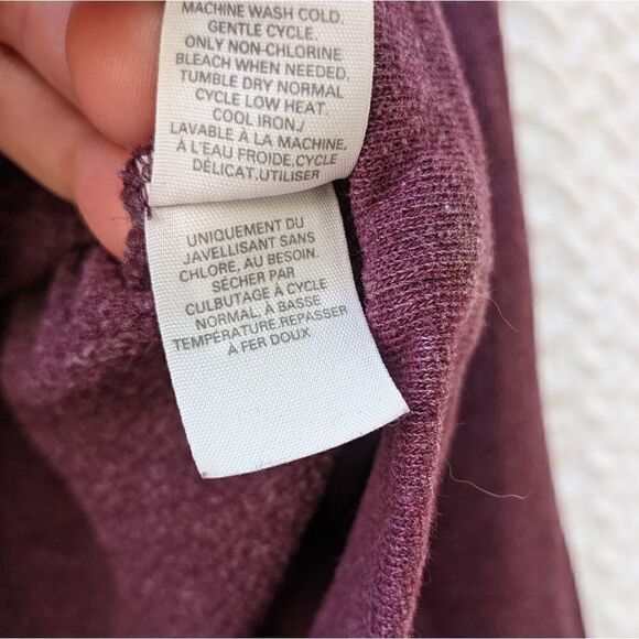 Victoria Secret maroon hoodie, size xs - Picture 4 of 6